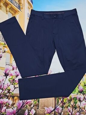 Rhone Blue Slim Pants Size 28x32